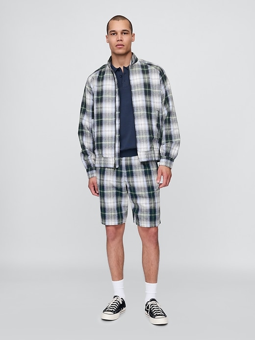 pantaloncini larghi plissettati gap × malbon da 95