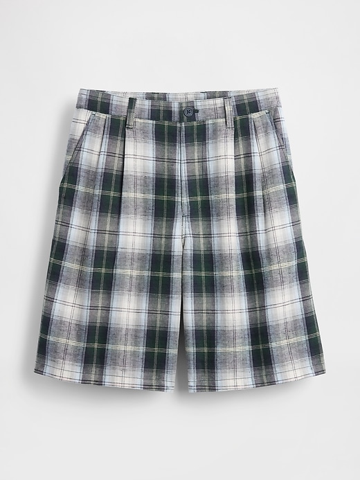 pantaloncini larghi plissettati gap × malbon da 95