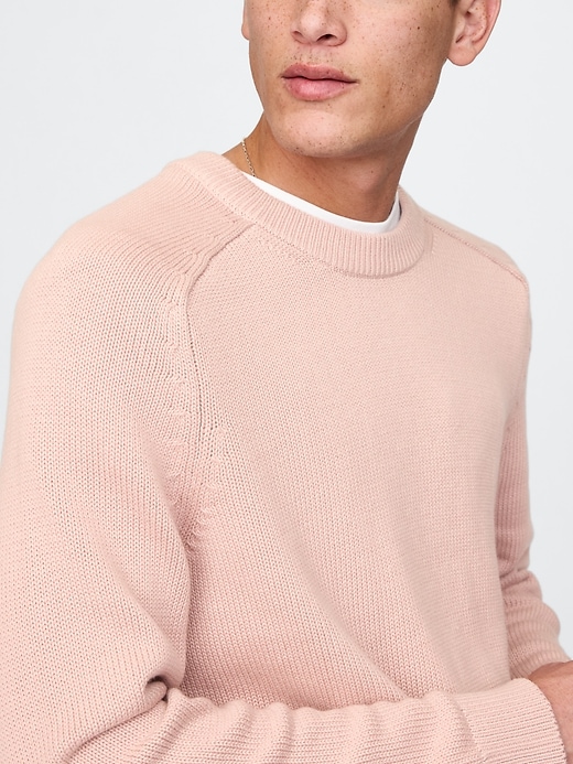 maglione girocollo raglan