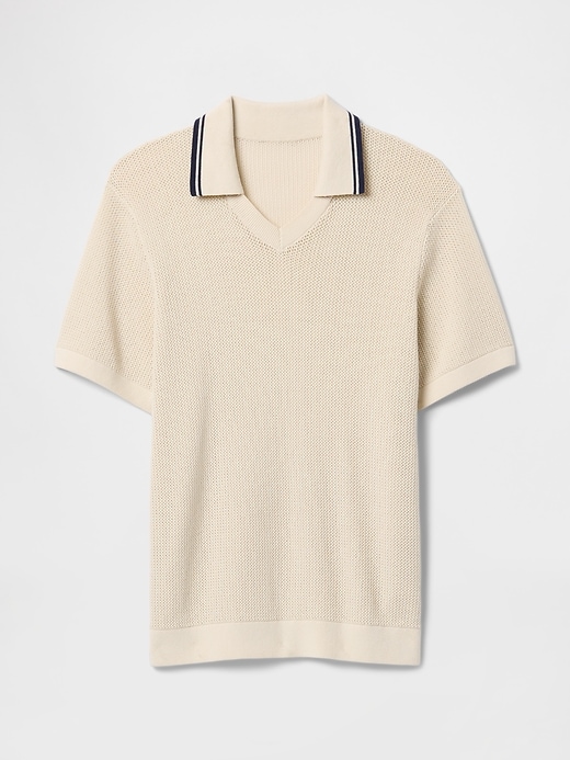 maglione con colletto johnny