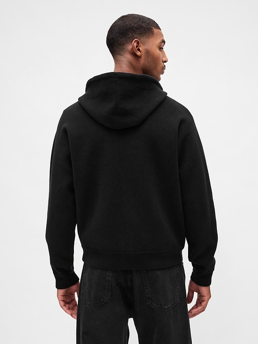 felpa con cappuccio e zip heavyweight cashsoft