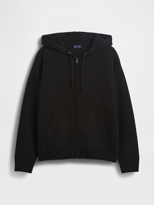 felpa con cappuccio e zip heavyweight cashsoft