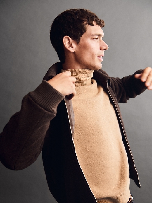 maglione a collo alto cashsoft