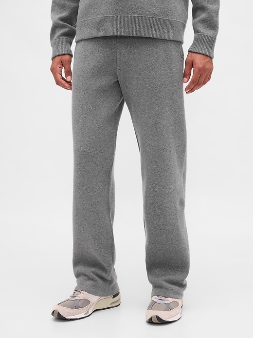 pantaloni in maglia pesante cashsoft