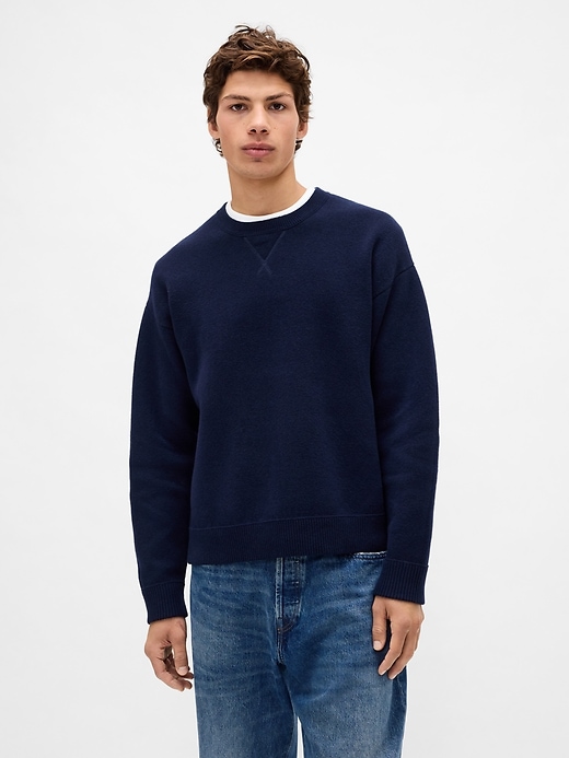 maglione girocollo cashsoft pesante