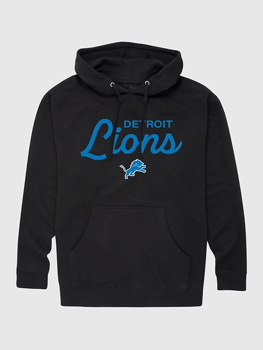 felpa con cappuccio e scritta nfl signature