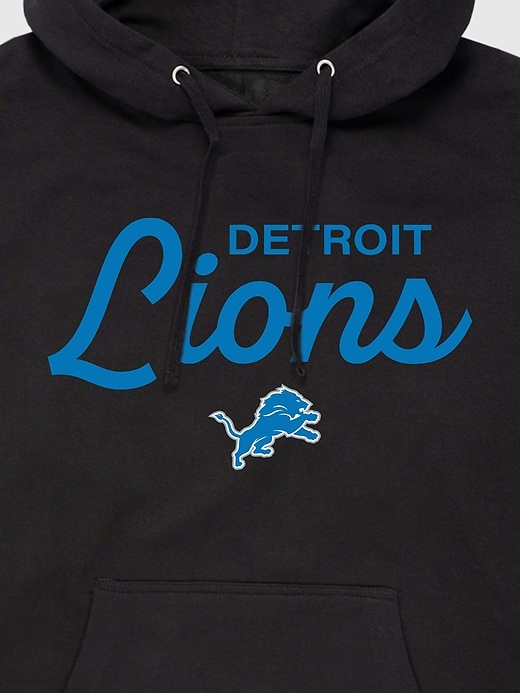 felpa con cappuccio e scritta nfl signature