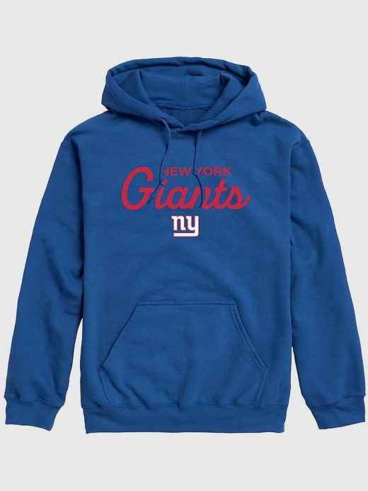 felpa con cappuccio e scritta nfl signature