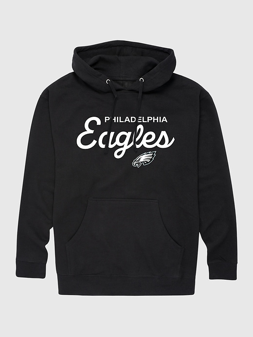 felpa con cappuccio e scritta nfl signature