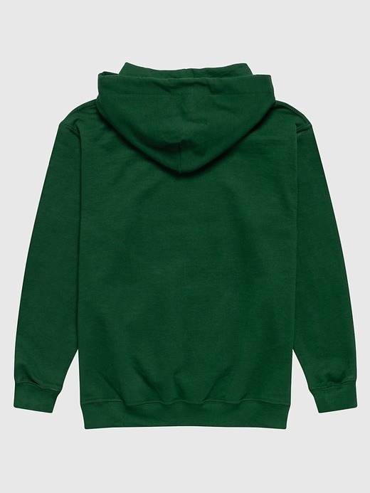 felpa con cappuccio e scritta nfl signature