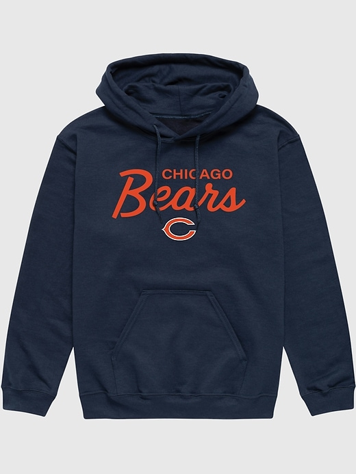 felpa con cappuccio e scritta nfl signature
