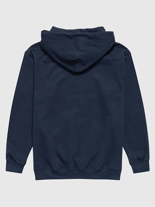 felpa con cappuccio e scritta nfl signature