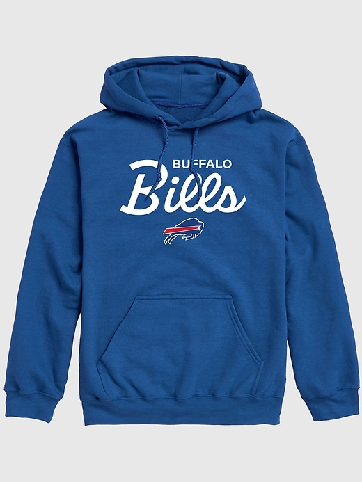 felpa con cappuccio e scritta nfl signature