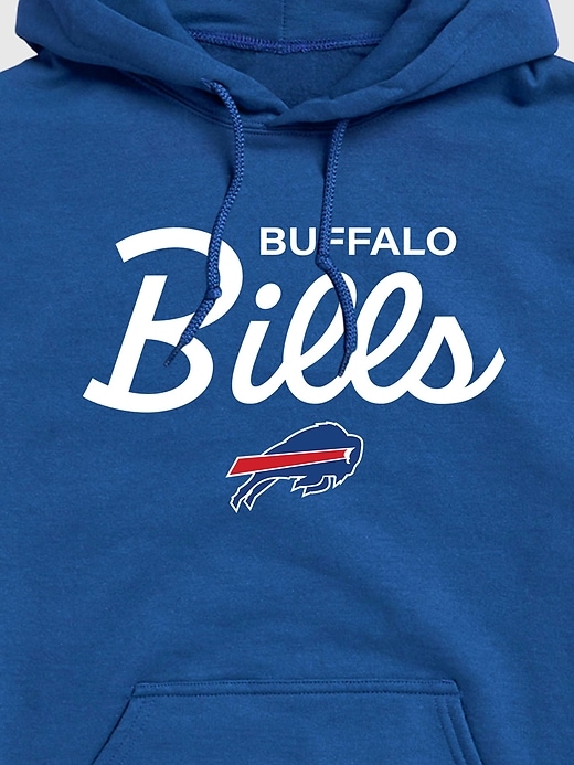 felpa con cappuccio e scritta nfl signature