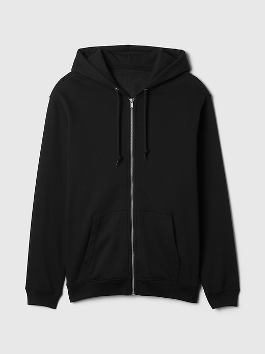 felpa con cappuccio vintagesoft zip per adulti