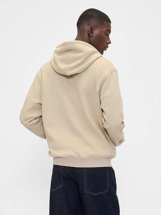 felpa con cappuccio vintagesoft zip per adulti