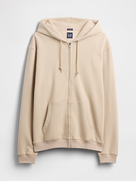 felpa con cappuccio vintagesoft zip per adulti