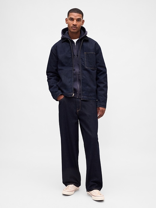 felpa con cappuccio vintagesoft zip per adulti