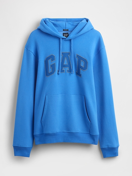 felpa con cappuccio vintagesoft arch logo per adulti