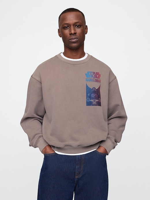 felpa oversize con grafica star wars