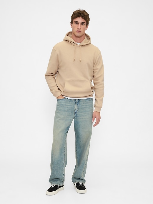 felpa con cappuccio vintagesoft relaxed per adulti