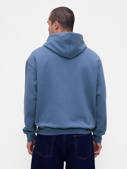 felpa con cappuccio heavyweight gap athletic logo
