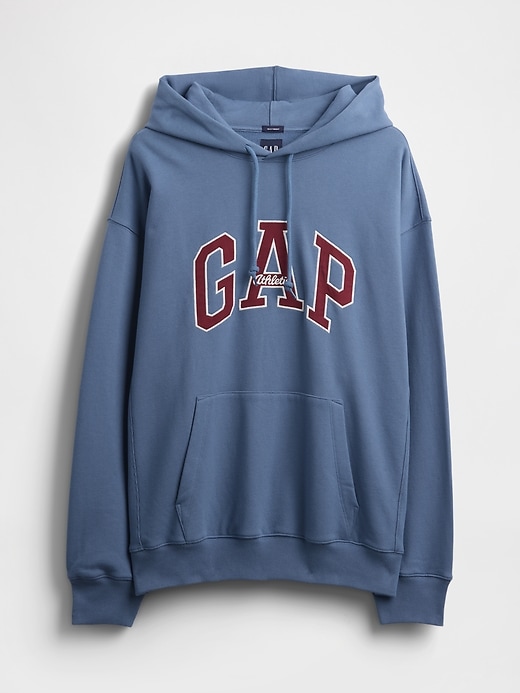 felpa con cappuccio heavyweight gap athletic logo