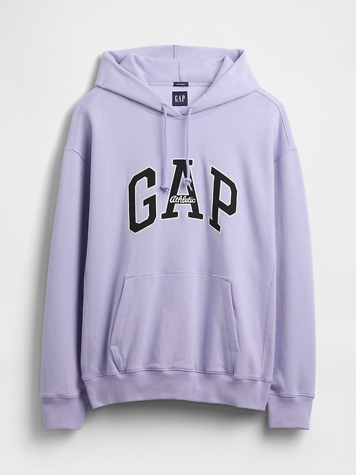 felpa con cappuccio heavyweight gap athletic logo
