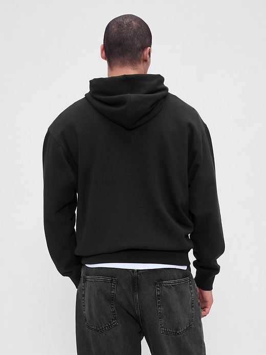 felpa con cappuccio heavyweight gap athletic logo