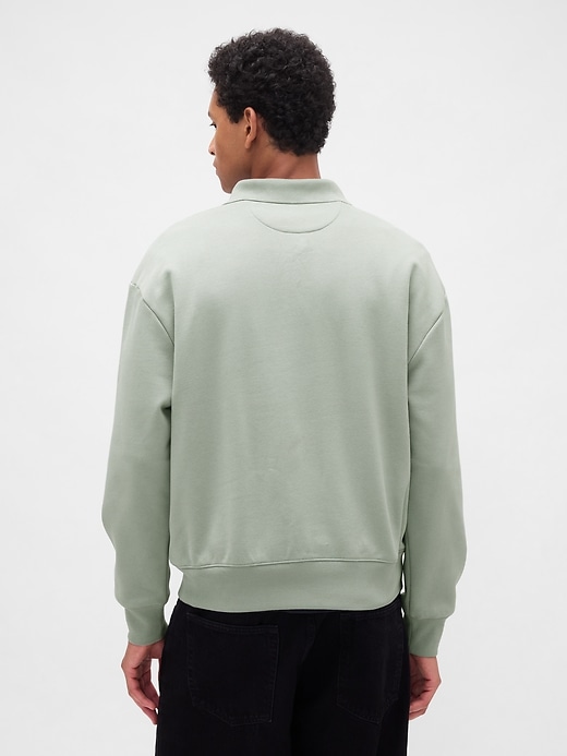 felpa polo oversize pesante