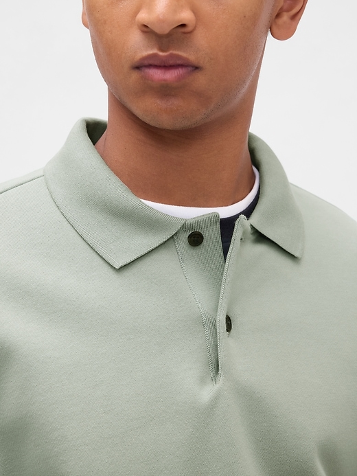 felpa polo oversize pesante
