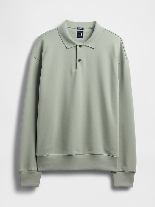felpa polo oversize pesante