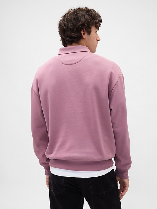 felpa polo oversize pesante