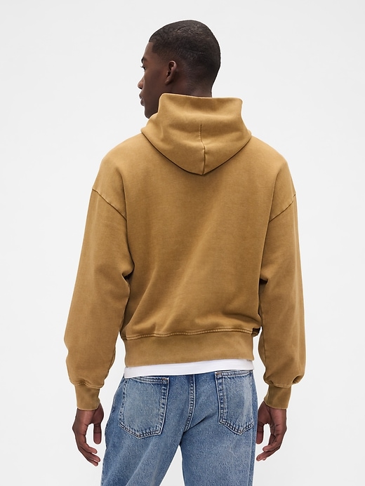 felpa con cappuccio oversize pesante