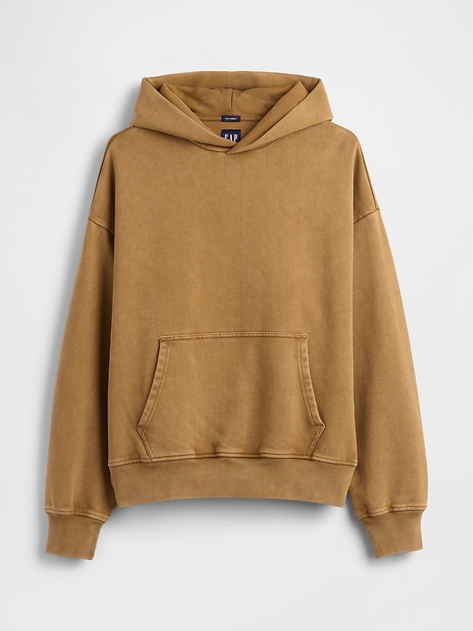 felpa con cappuccio oversize pesante