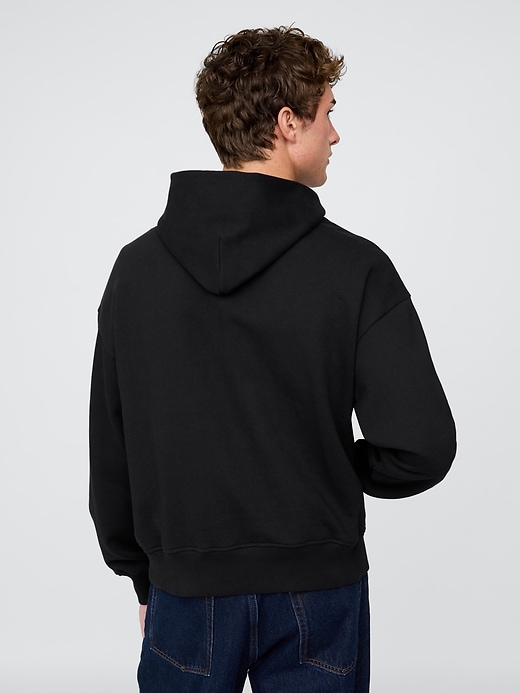 felpa con cappuccio oversize pesante