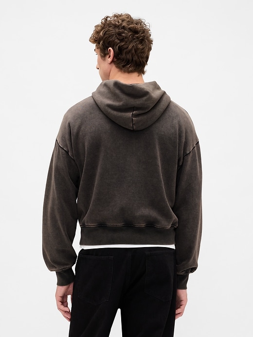 felpa con cappuccio oversize pesante