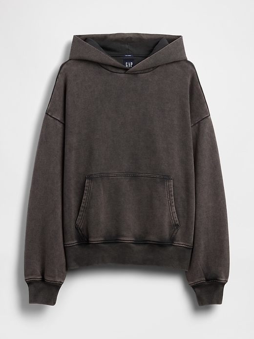 felpa con cappuccio oversize pesante