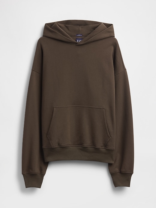 felpa con cappuccio oversize pesante