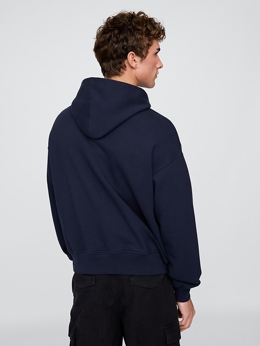felpa con cappuccio oversize pesante