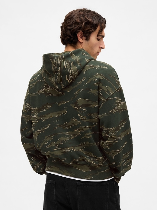 felpa con cappuccio oversize pesante