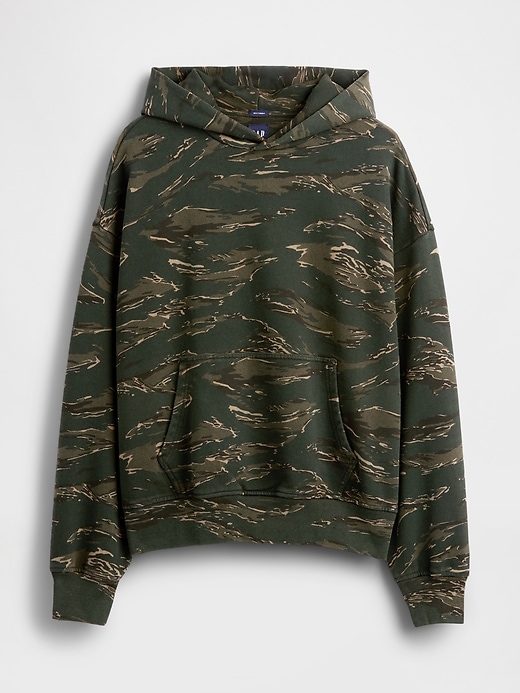 felpa con cappuccio oversize pesante