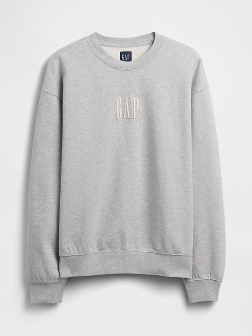 felpa con logo oversize pesante