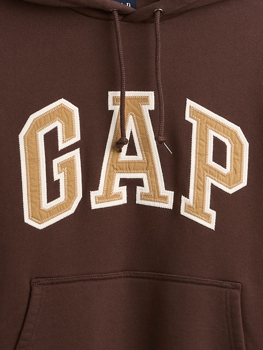 felpa con cappuccio oversize in french terry extra pesante con logo