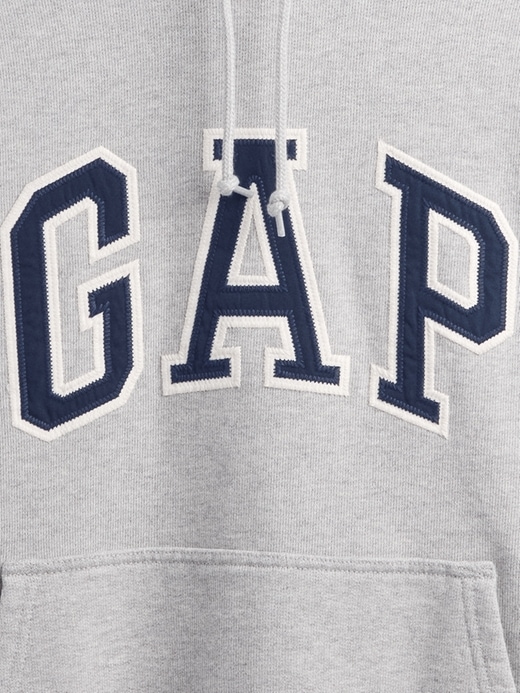 felpa con cappuccio oversize in french terry extra pesante con logo