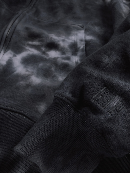 felpa con cappuccio e zip pesante the nightmare before christmas di tim burton di gap × disney
