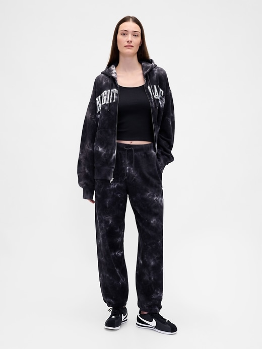 felpa con cappuccio e zip pesante the nightmare before christmas di tim burton di gap × disney