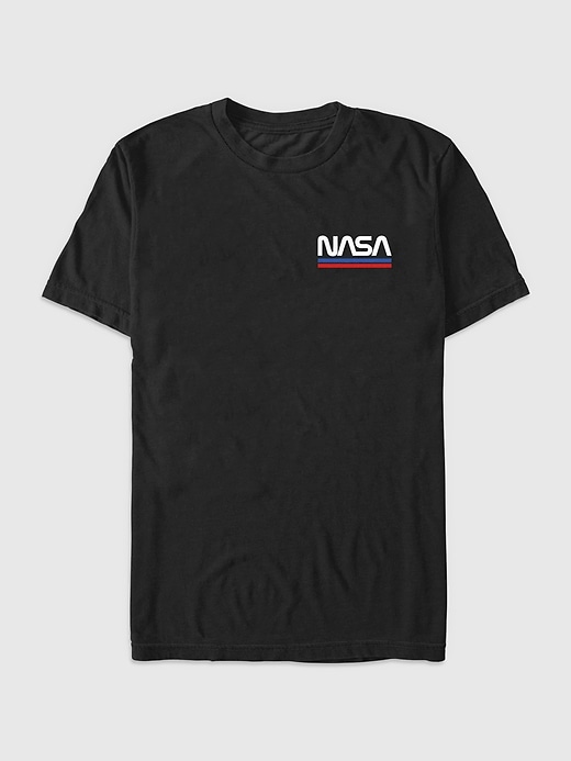 maglietta grafica con logo nasa