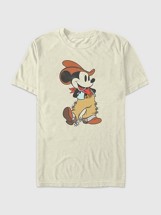maglietta grafica topolino cowboy