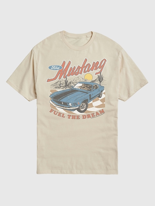 maglietta grafica ford mustang fuel the dream